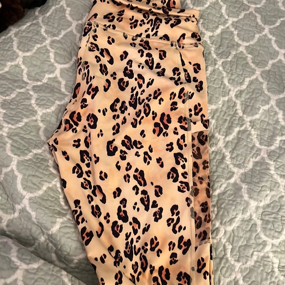 Fabletics Pants - Fabletics Powerhold Cheetah print leggings, XL